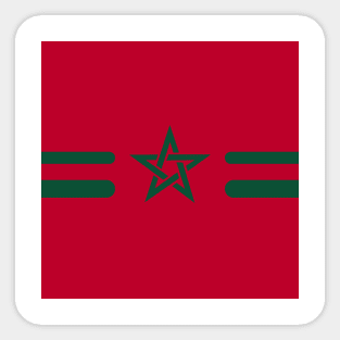 Morocco World Cup Sticker